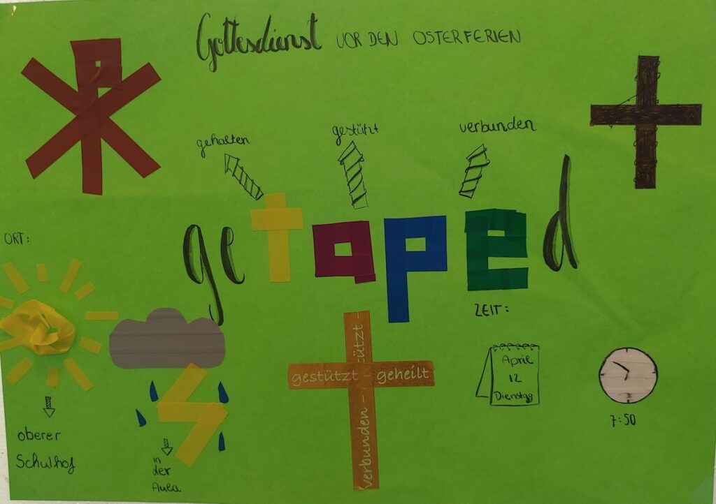 12.04.2022: Einladung zum Gottesdienst vor Ostern